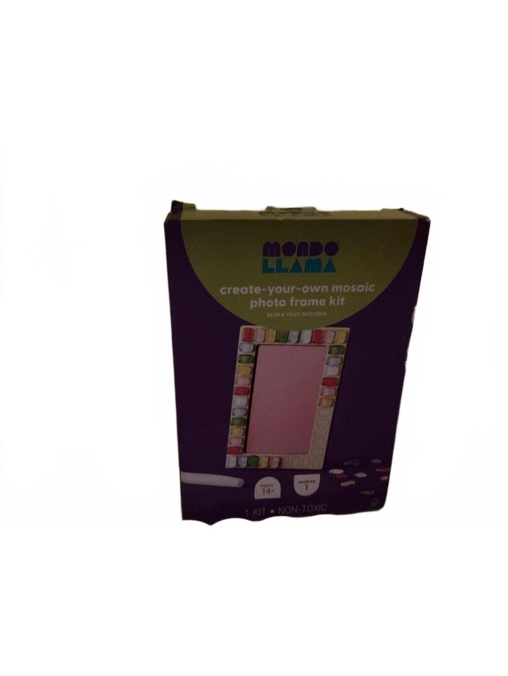 Mondo Llama Create-Your-Own Mosaic Photo Frame Kit